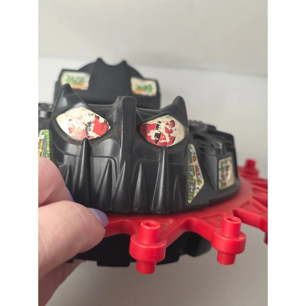 Mattel‎ MOTU Roton Vehicle OS Black Red Fair 1983 3134HI